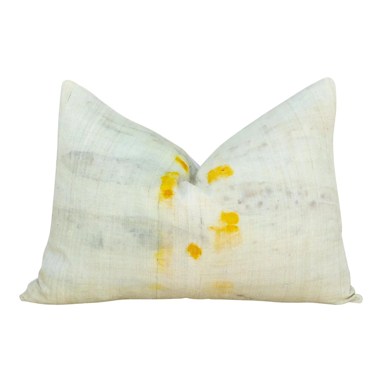 Rihon Tie Dye Organic Silk Lumbar Pillow 1 Rihon Tie Dye Organic Silk Lumbar Pillow