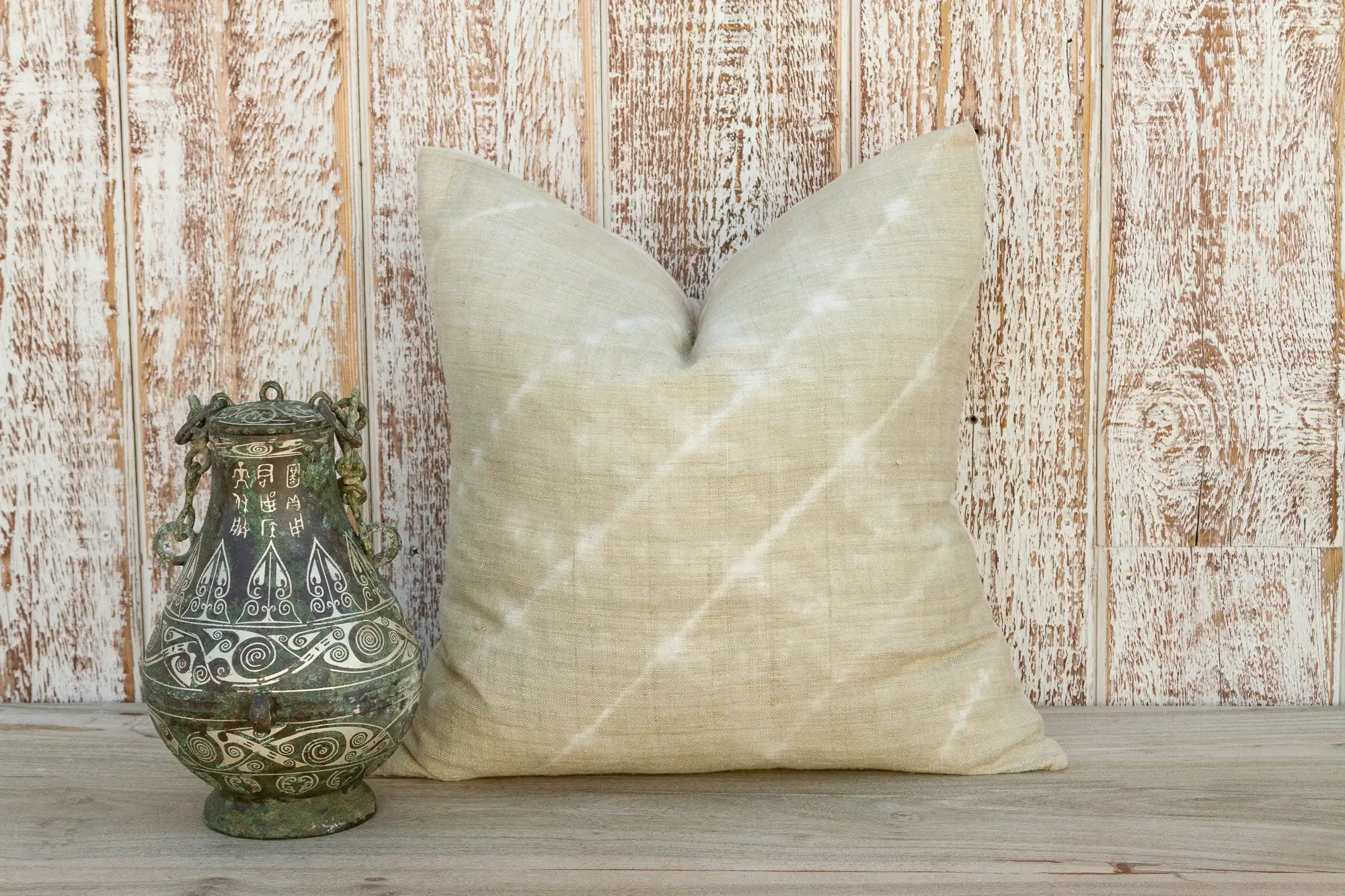 Inzali Indian Olive Organic Silk Pillow 2 Inzali Indian Olive Organic Silk Pillow