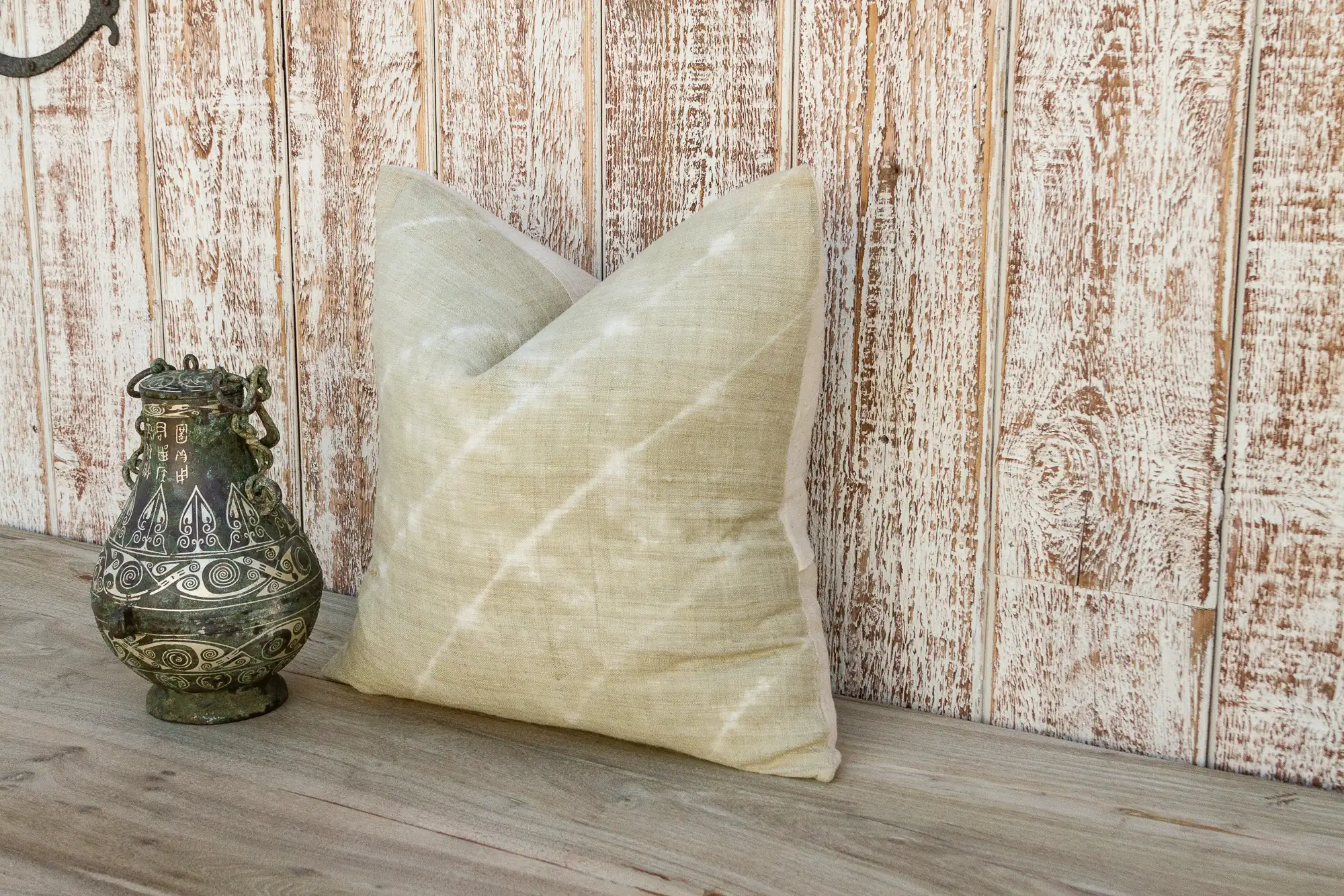 Inzali Indian Olive Organic Silk Pillow 5 Inzali Indian Olive Organic Silk Pillow