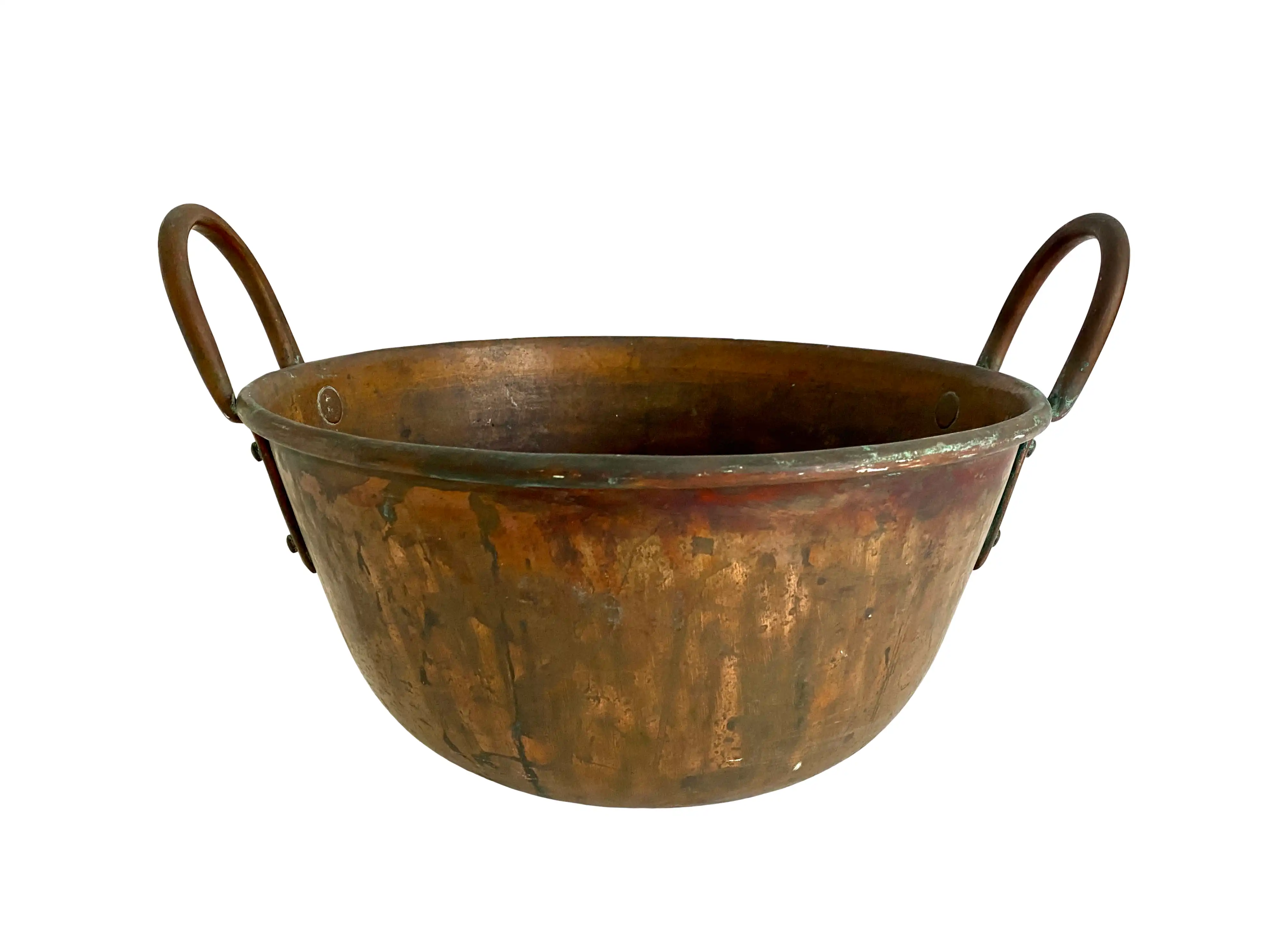 French Copper Chocolate or Candy Kettle 1 French Copper Chocolate or Candy Kettle