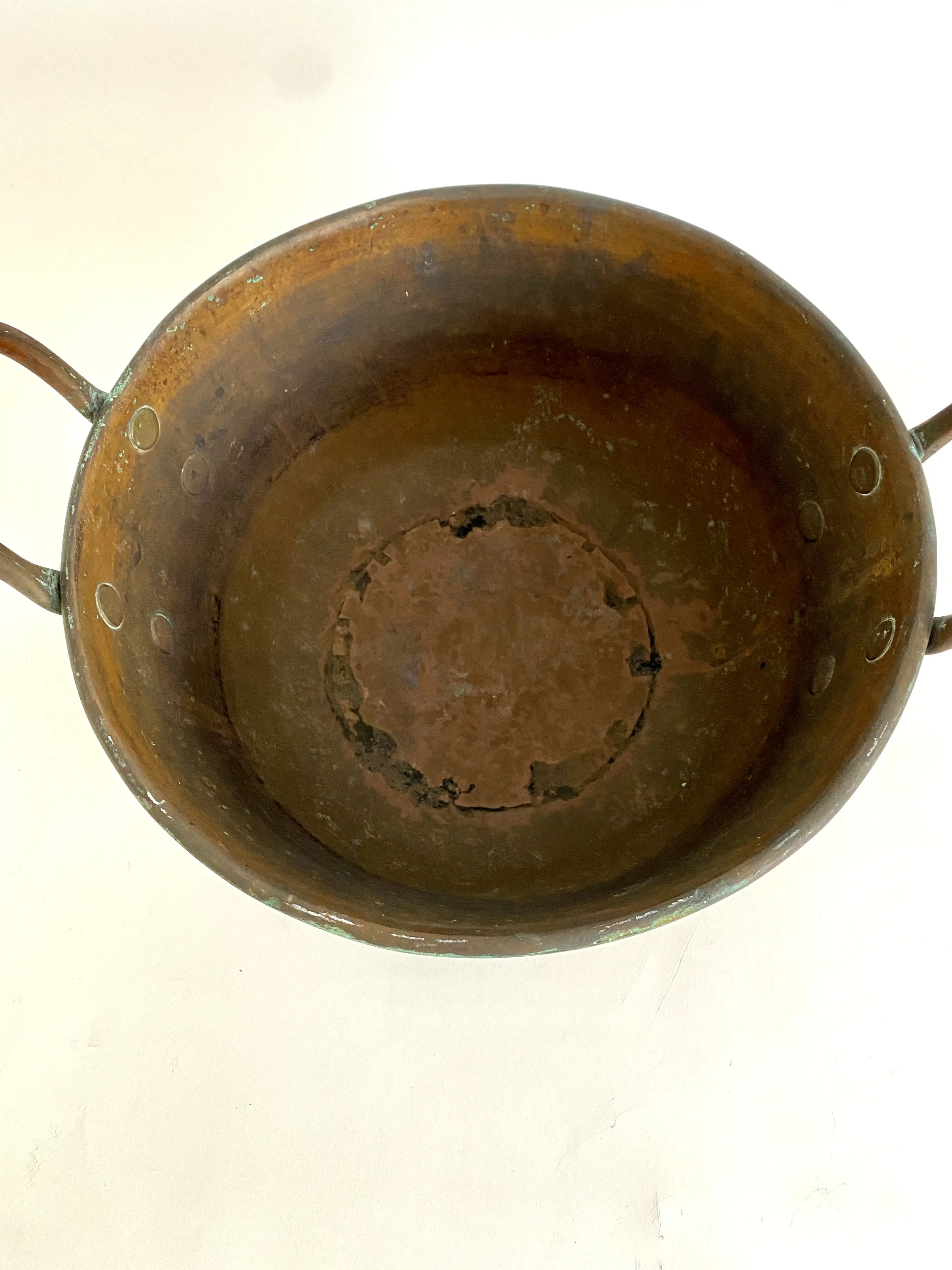 French Copper Chocolate or Candy Kettle 2 French Copper Chocolate or Candy Kettle