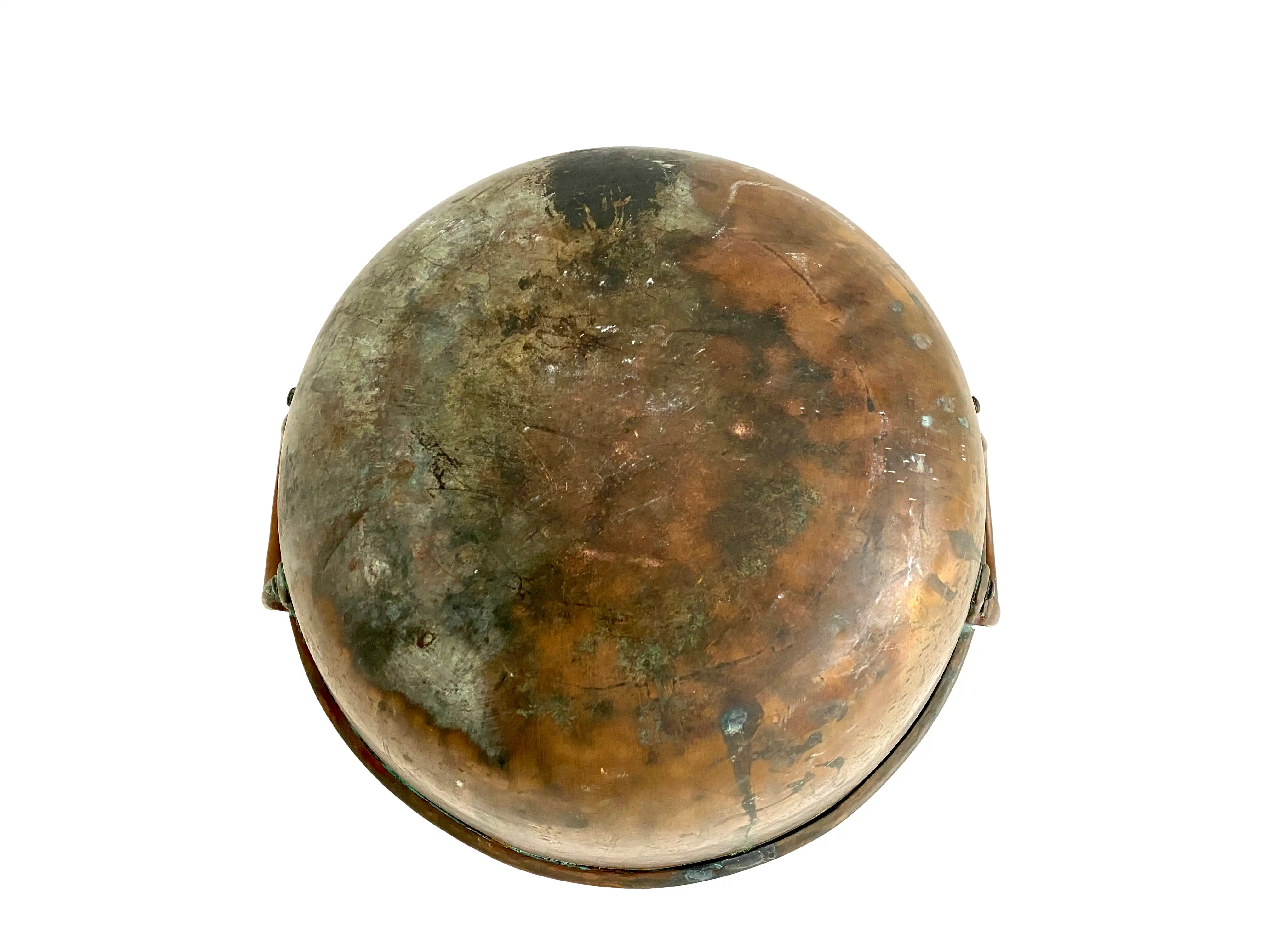 French Copper Chocolate or Candy Kettle 3 French Copper Chocolate or Candy Kettle