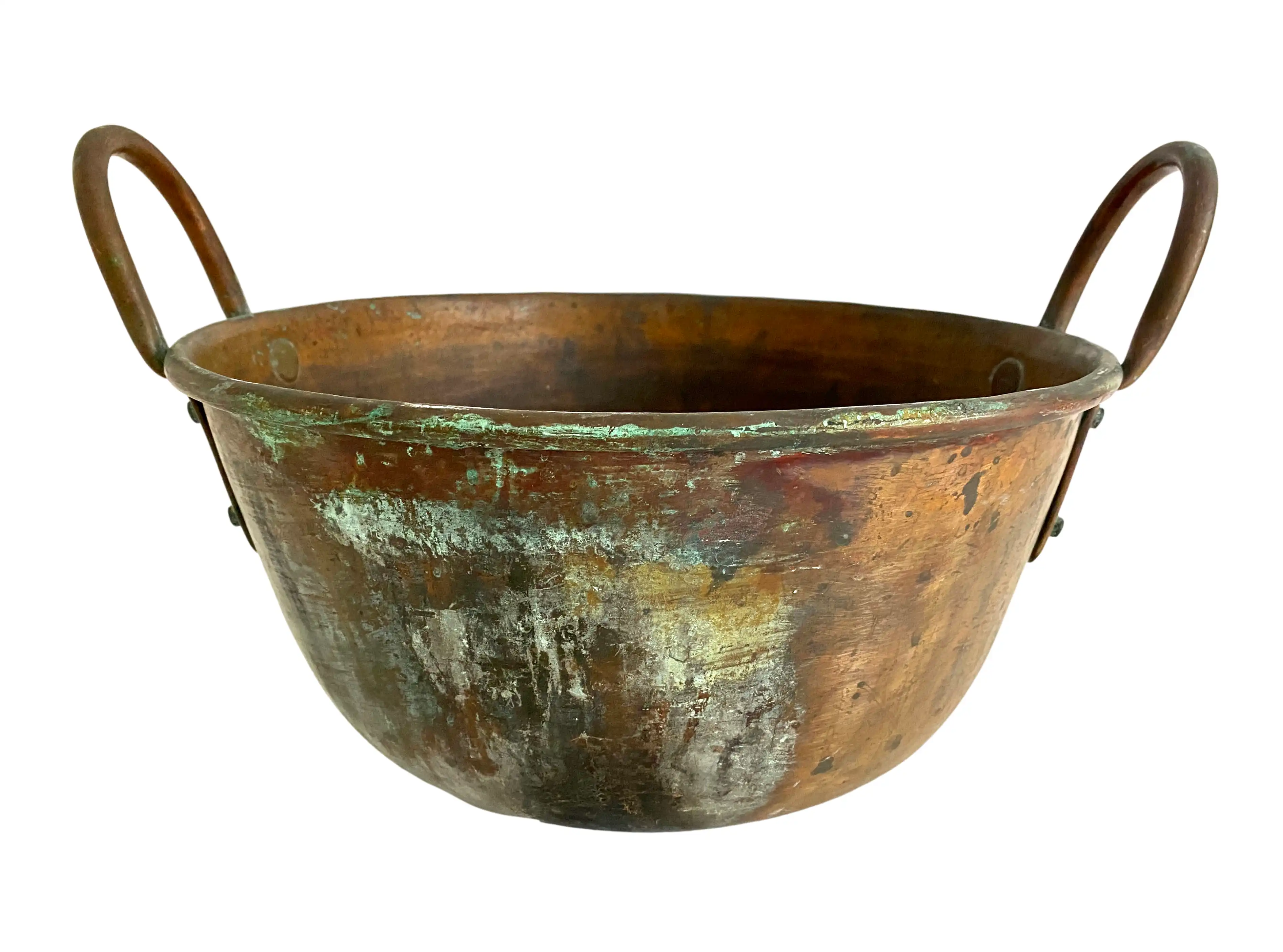 French Copper Chocolate or Candy Kettle 5 French Copper Chocolate or Candy Kettle