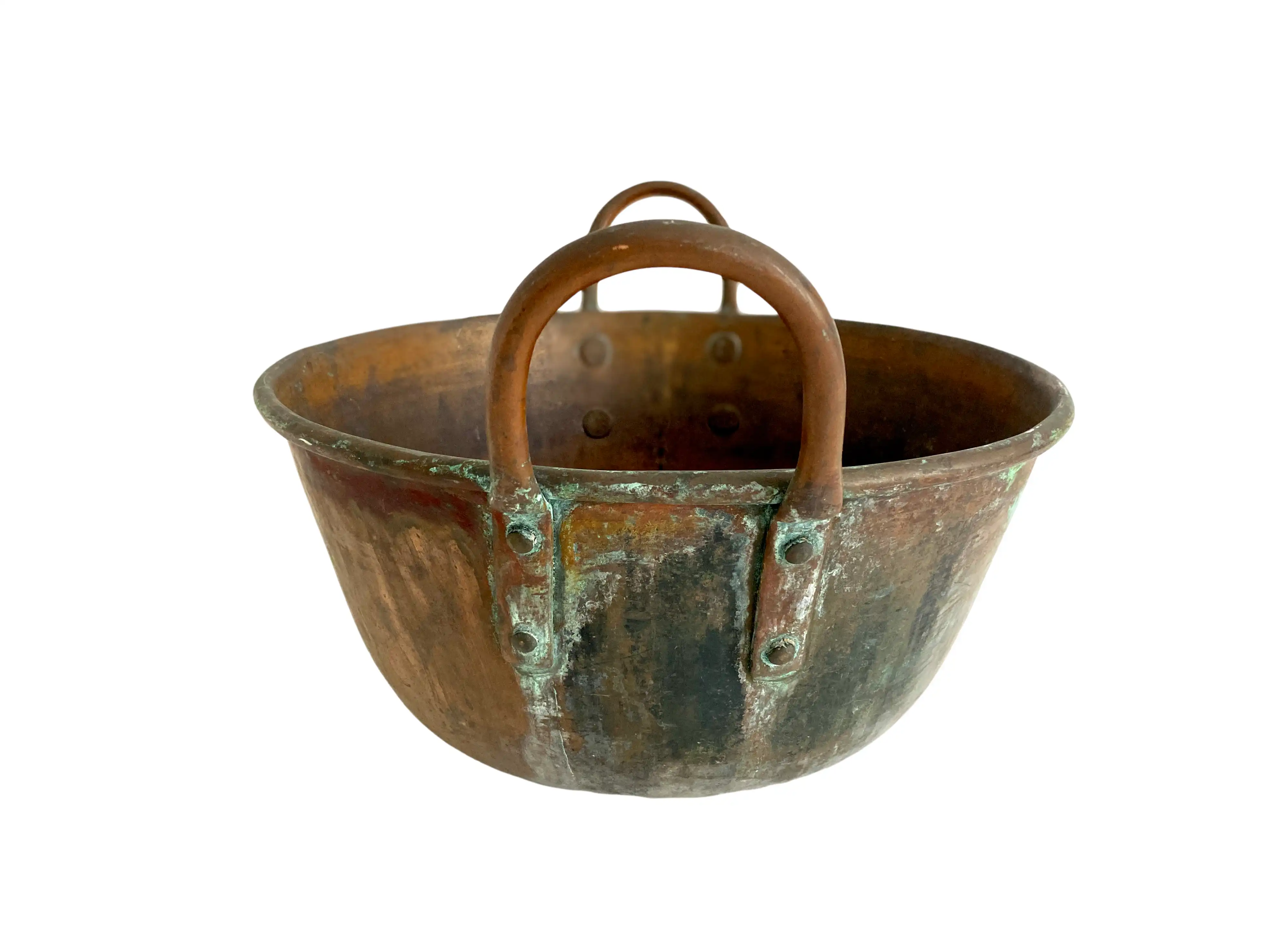 French Copper Chocolate or Candy Kettle 6 French Copper Chocolate or Candy Kettle