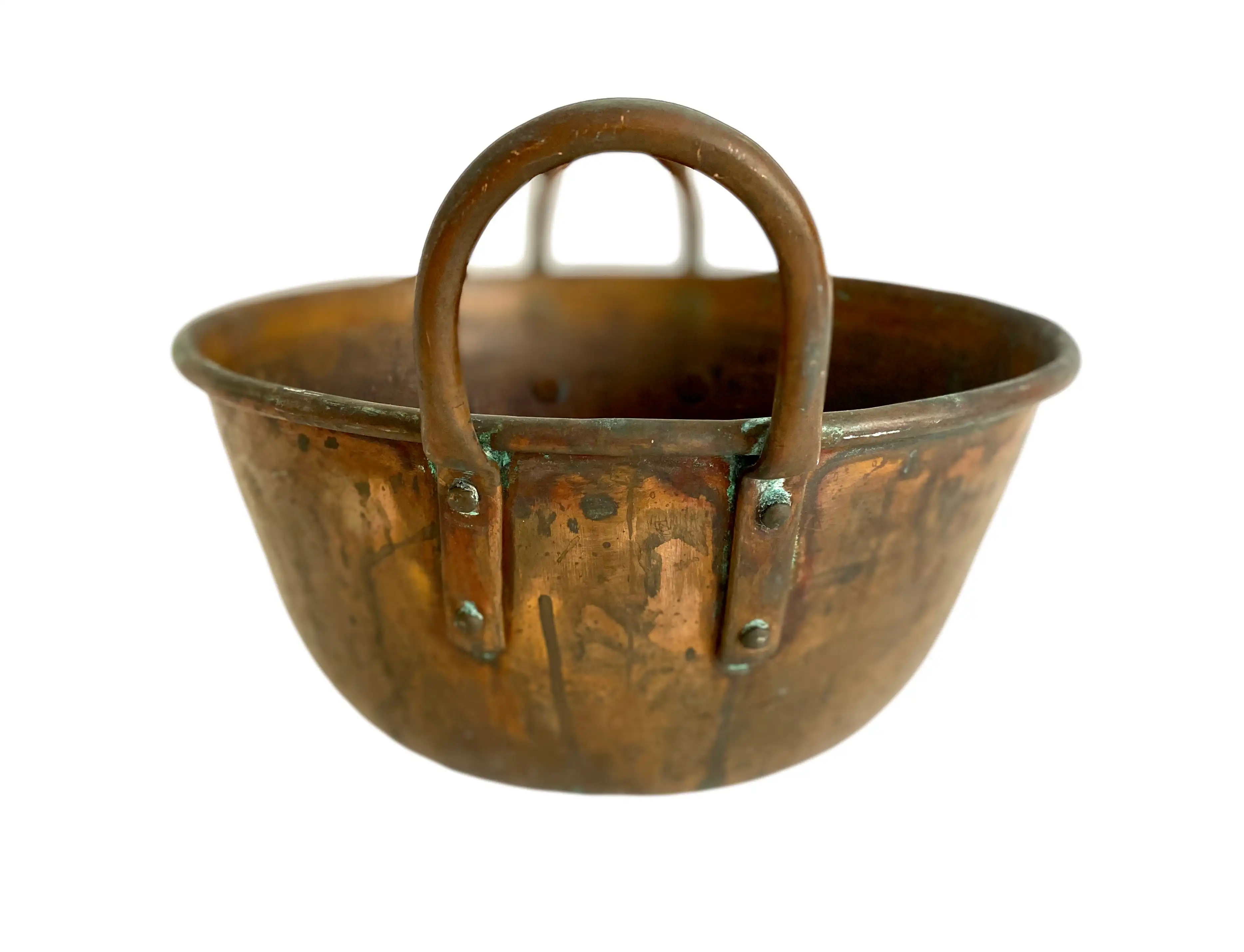 French Copper Chocolate or Candy Kettle 7 French Copper Chocolate or Candy Kettle