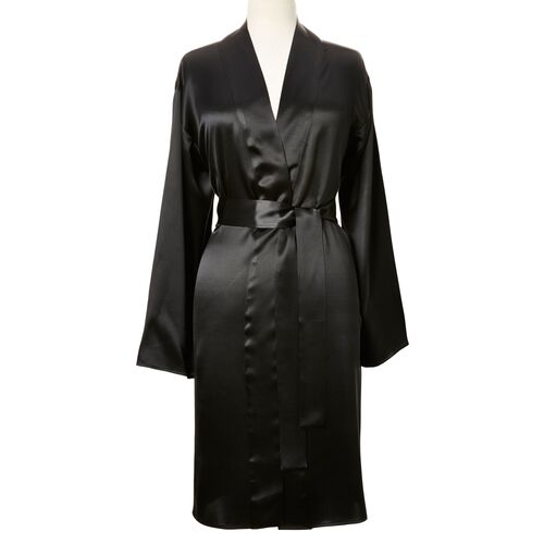 Single-Sided Short Robe, Midnight
