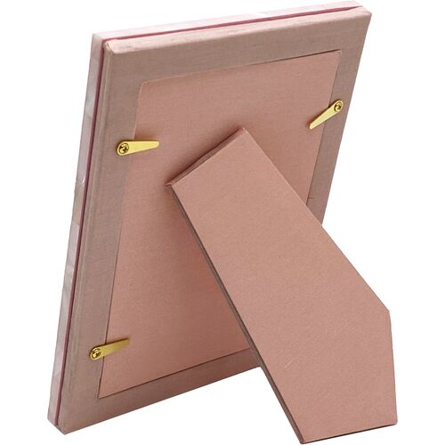 Mother-of-Pearl Picture Frame, Pink 3 Mother-of-Pearl Picture Frame, Pink