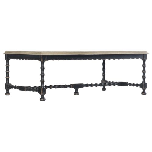 Ciao Bella Cocktail Table, Flaky White/Black 1 Ciao Bella Cocktail Table, Flaky White/Black