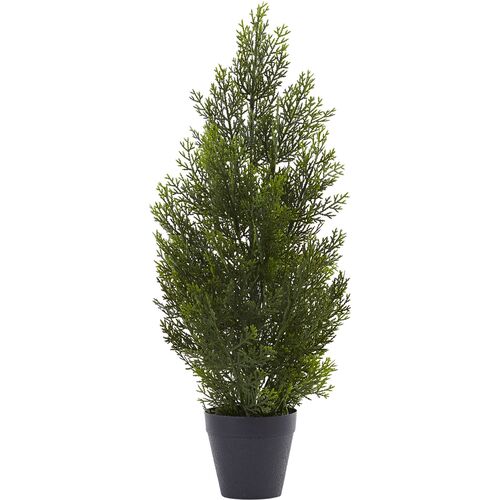 24" Faux Cedar/Pine Tree 1 24" Faux Cedar/Pine Tree