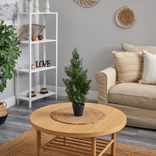 24" Faux Cedar/Pine Tree 2 24" Faux Cedar/Pine Tree