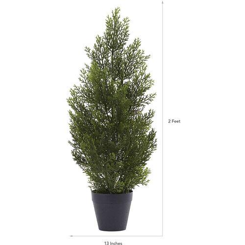 24" Faux Cedar/Pine Tree 4 24" Faux Cedar/Pine Tree