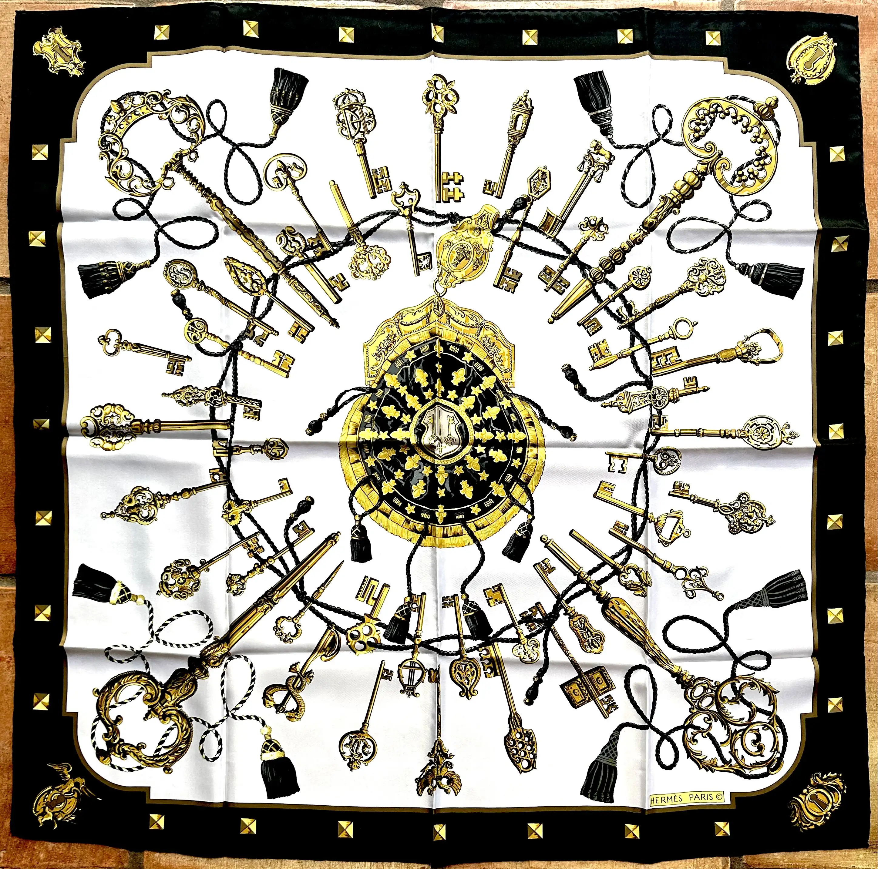 Hermes Les Clefs Scarf 1 Hermes Les Clefs Scarf