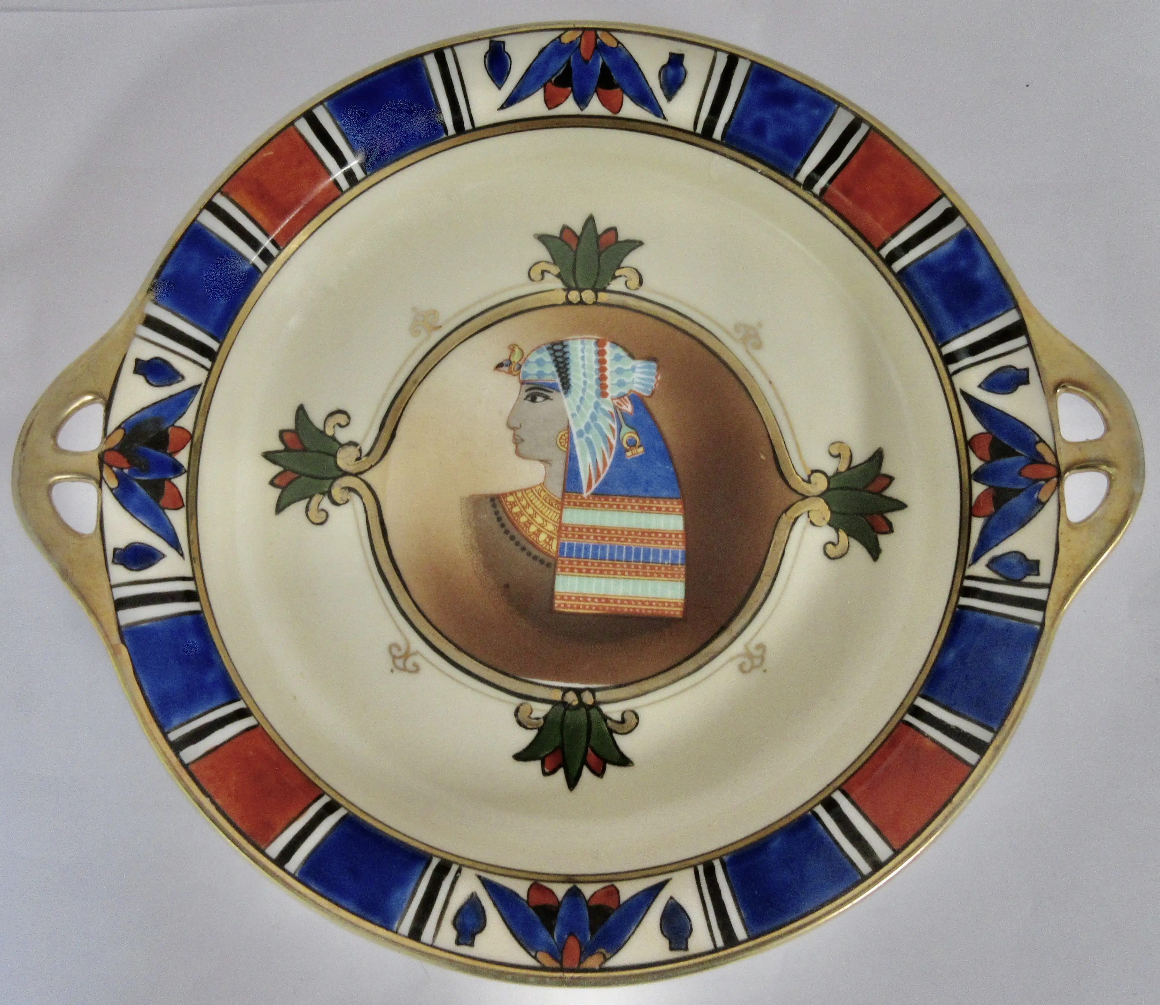 Early 1900s Egyptian Revival Bowl 2 Early 1900s Egyptian Revival Bowl