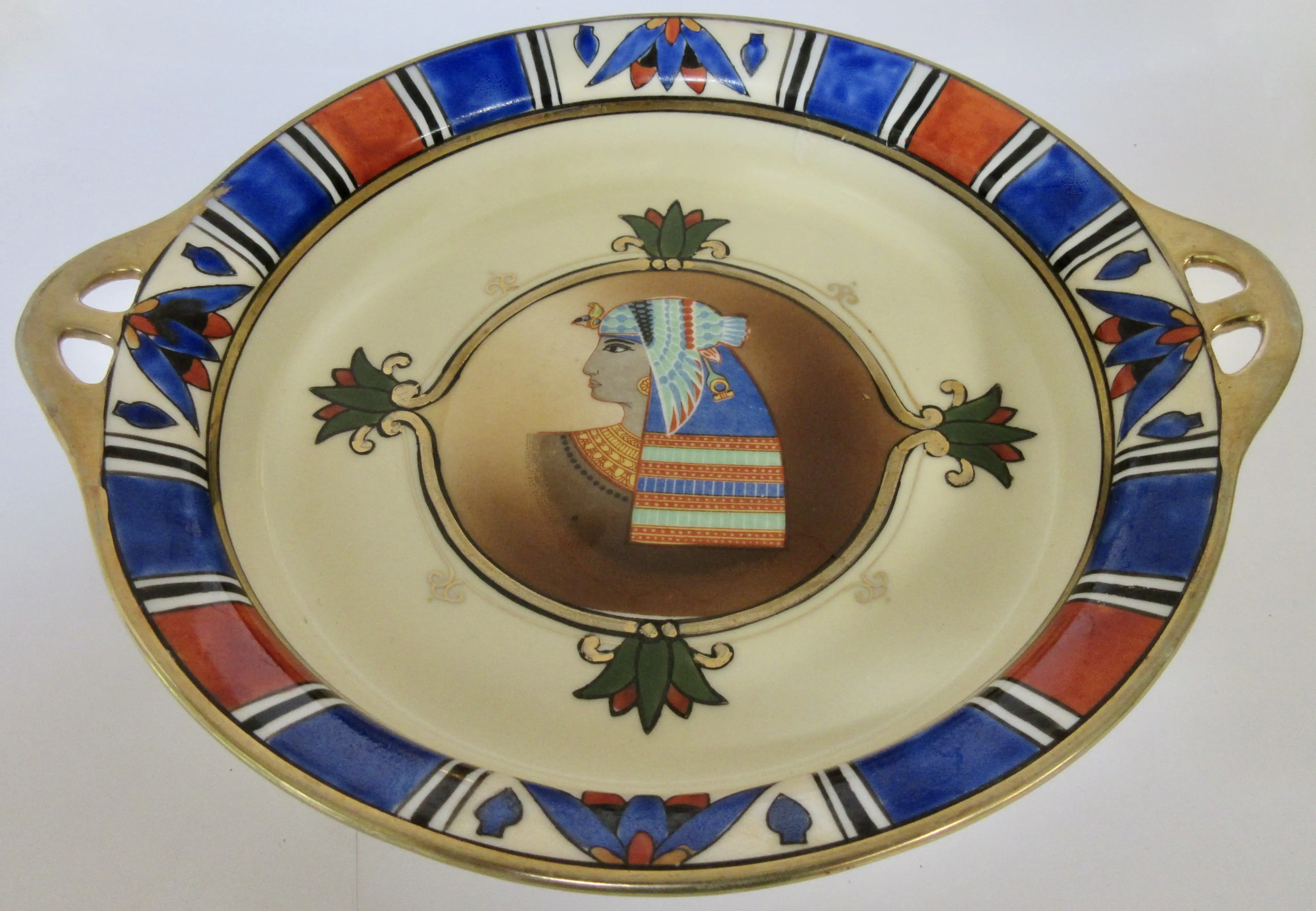 Early 1900s Egyptian Revival Bowl 4 Early 1900s Egyptian Revival Bowl