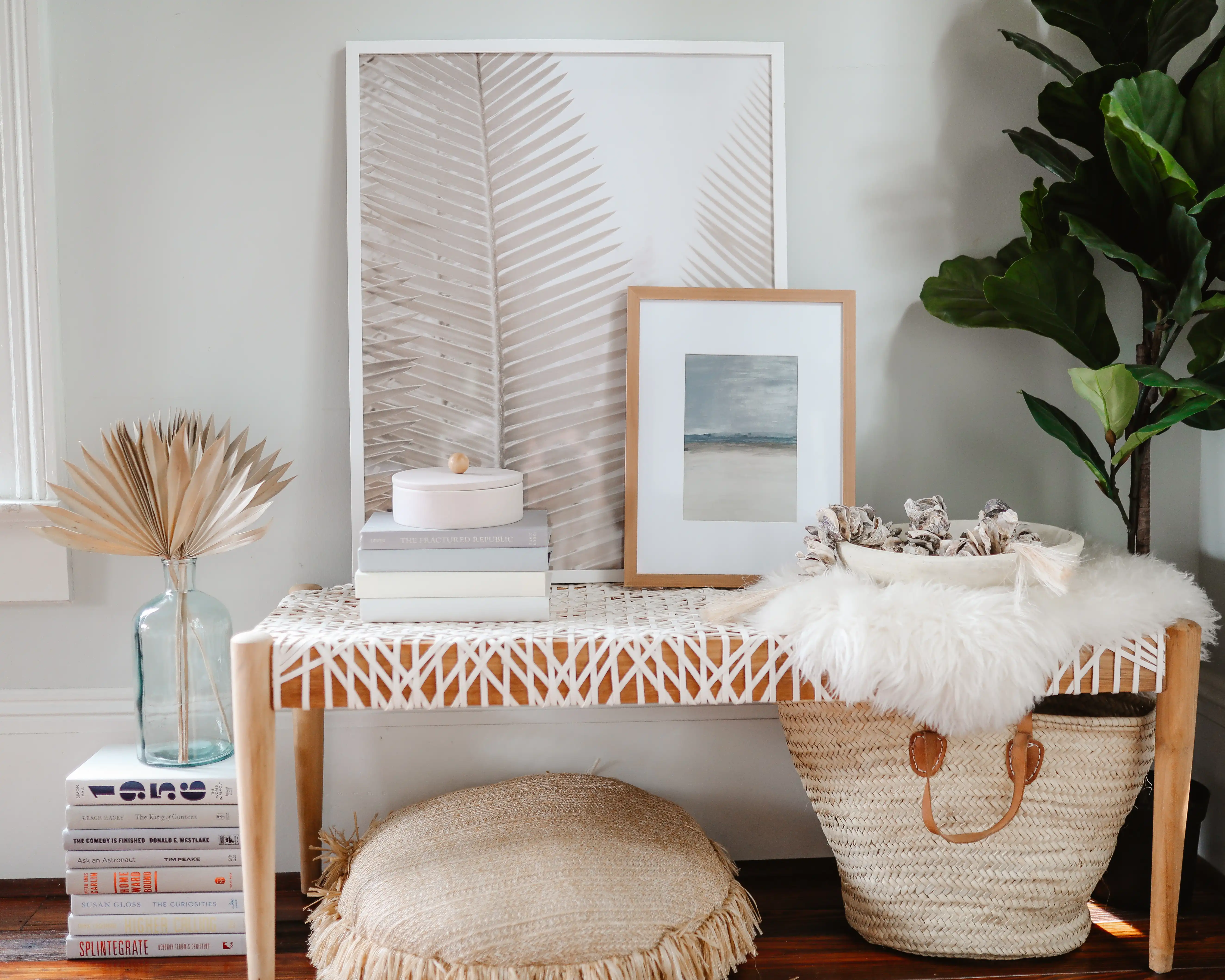 1-Foot Modern Book Bundle, Marble 4 1-Foot Modern Book Bundle, Marble