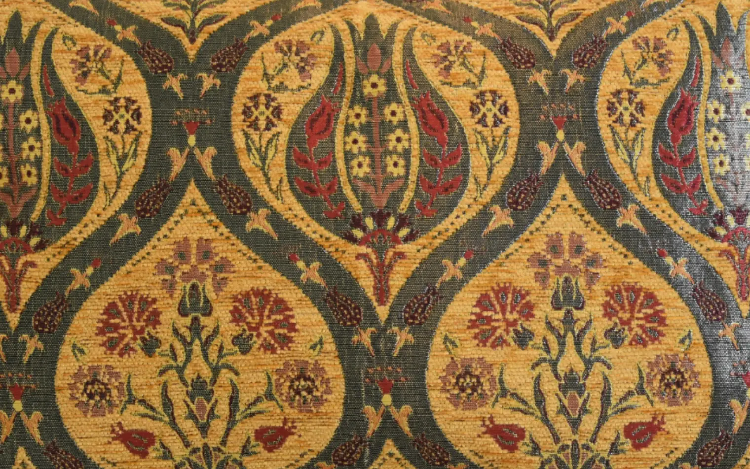 French Velvety Chenille Floral Pillow 2 French Velvety Chenille Floral Pillow
