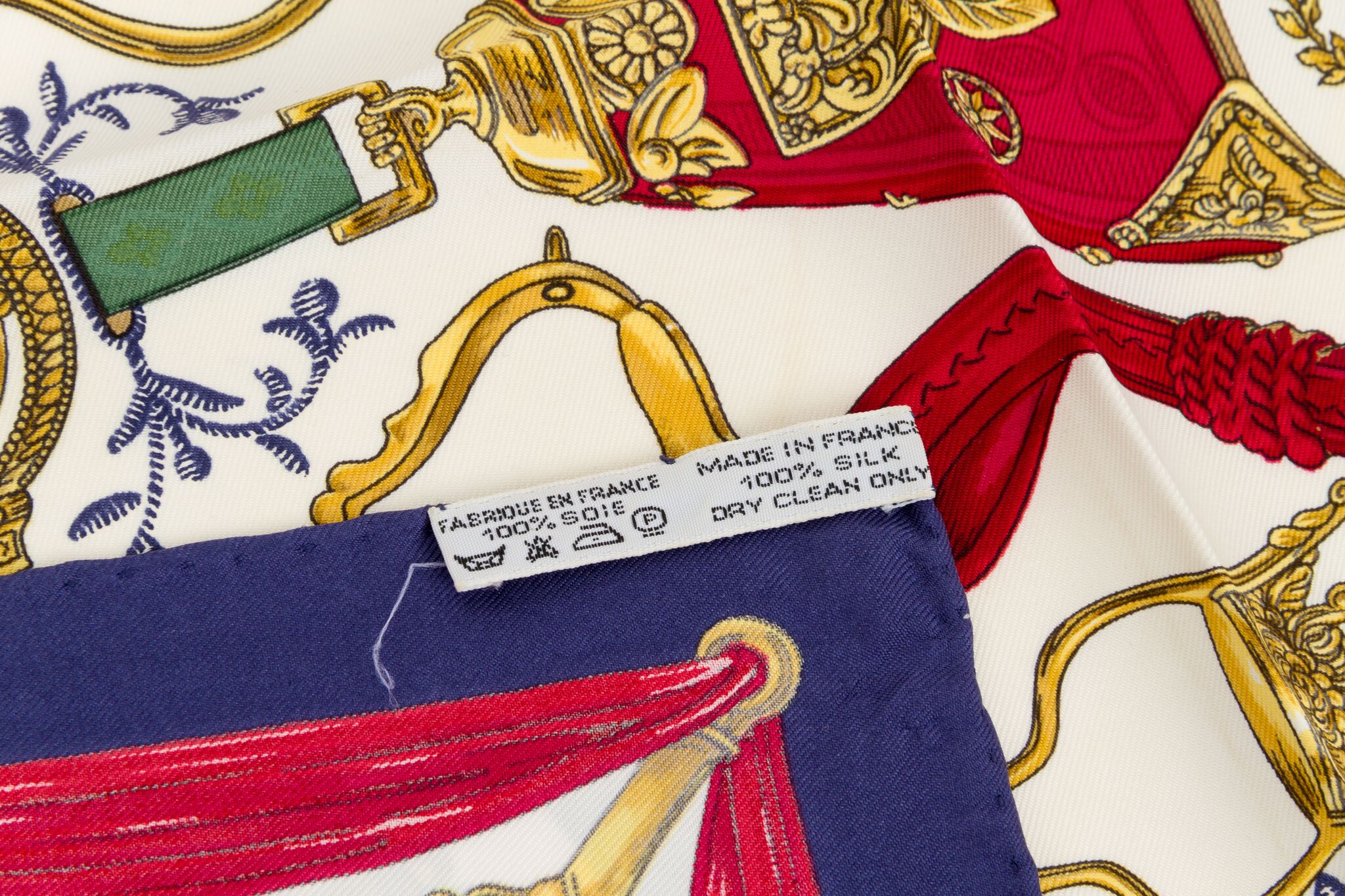Herm¨¨s Etriers Blue Silk Pocket Scarf 6 Herm¨¨s Etriers Blue Silk Pocket Scarf