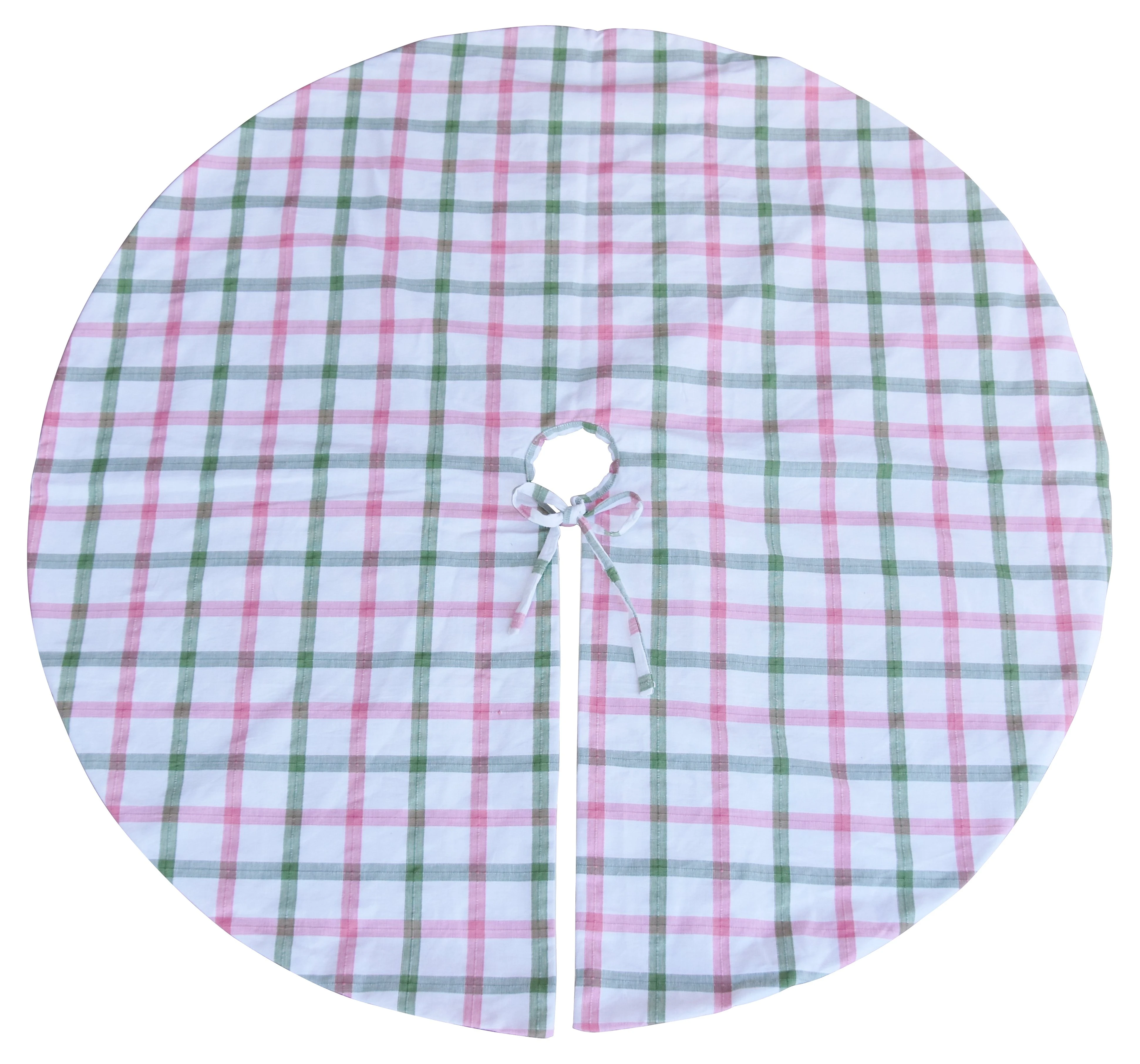 53" English Plaid Tree Skirt