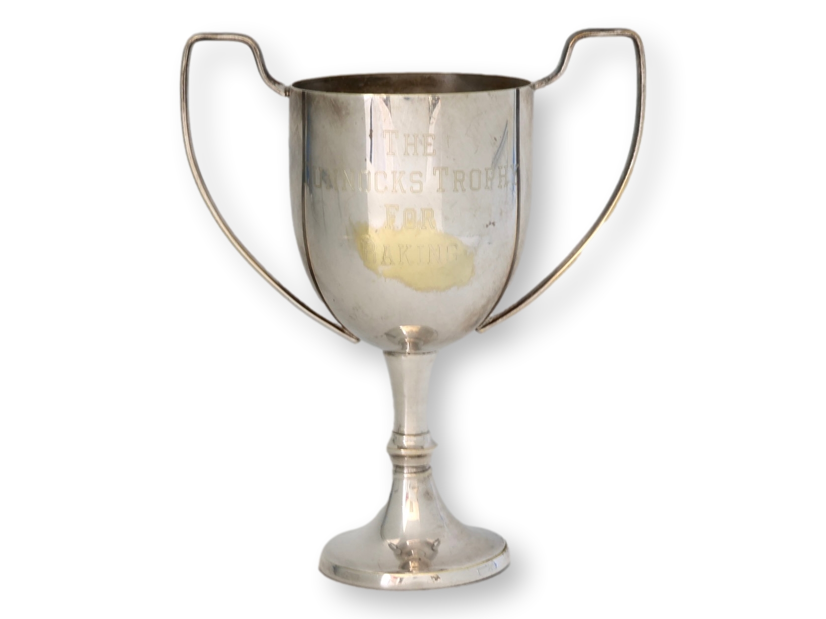 Silver-Plate Baking Trophy Cup 1 Silver-Plate Baking Trophy Cup