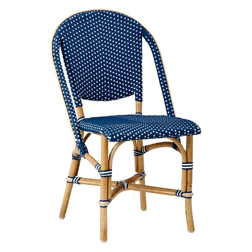 Sofie Bistro Side Chair, Navy