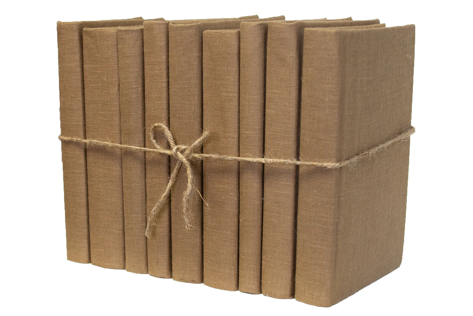 1-Foot Modern Linen Book Bundle, Havana 3 1-Foot Modern Linen Book Bundle, Havana