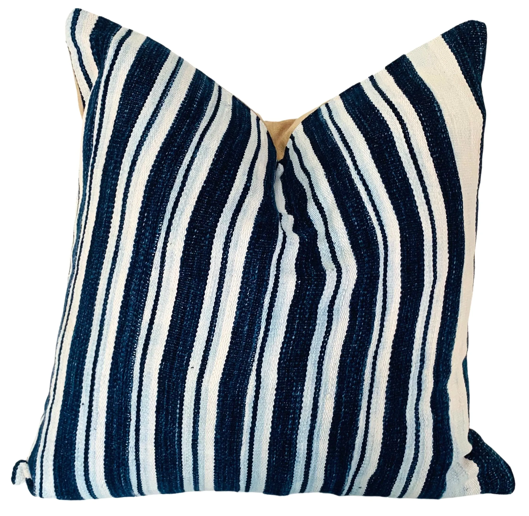 African Baule Throw Pillow