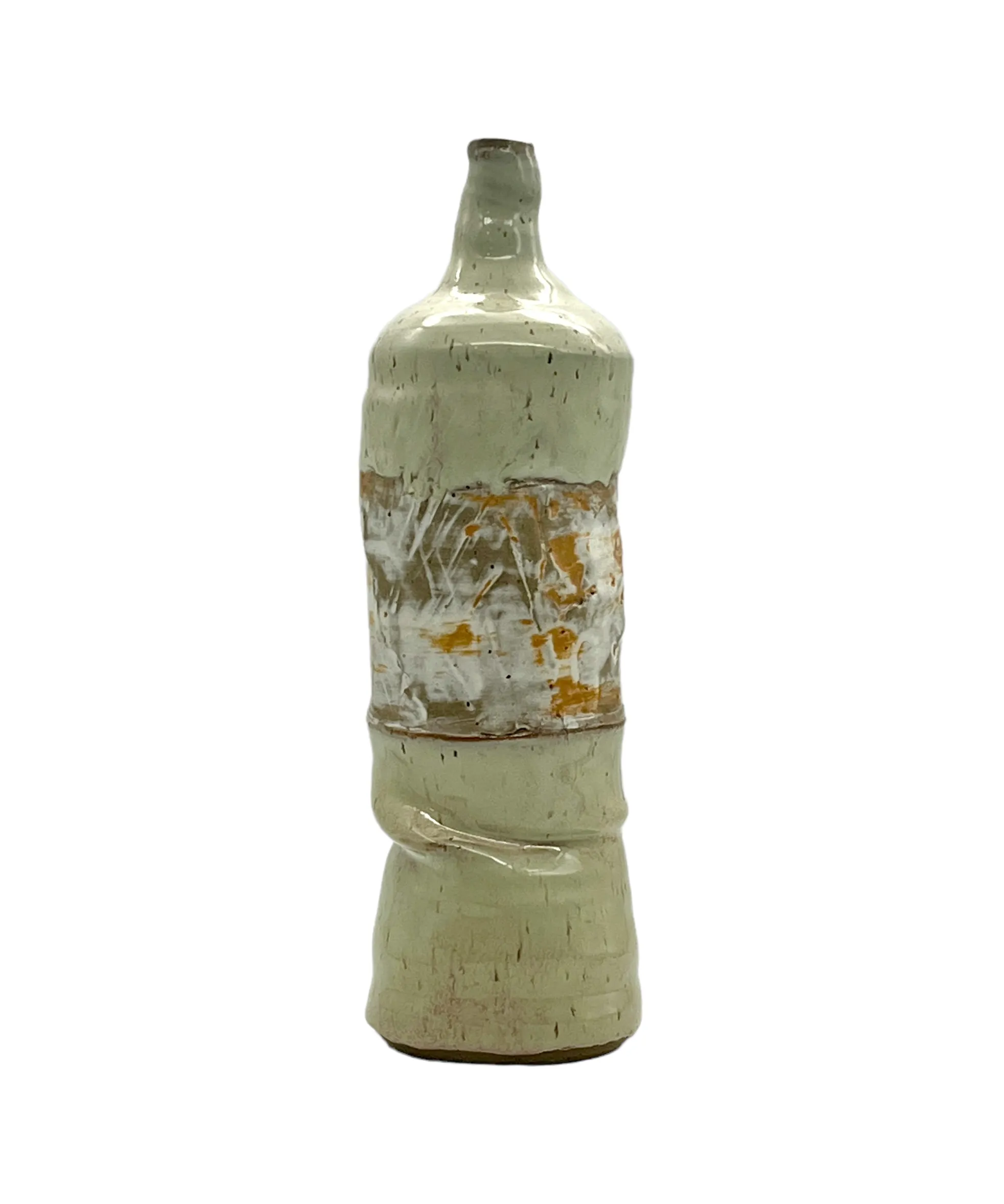 C. 1970s Tall Art Pottery Vessel 1 C. 1970s Tall Art Pottery Vessel