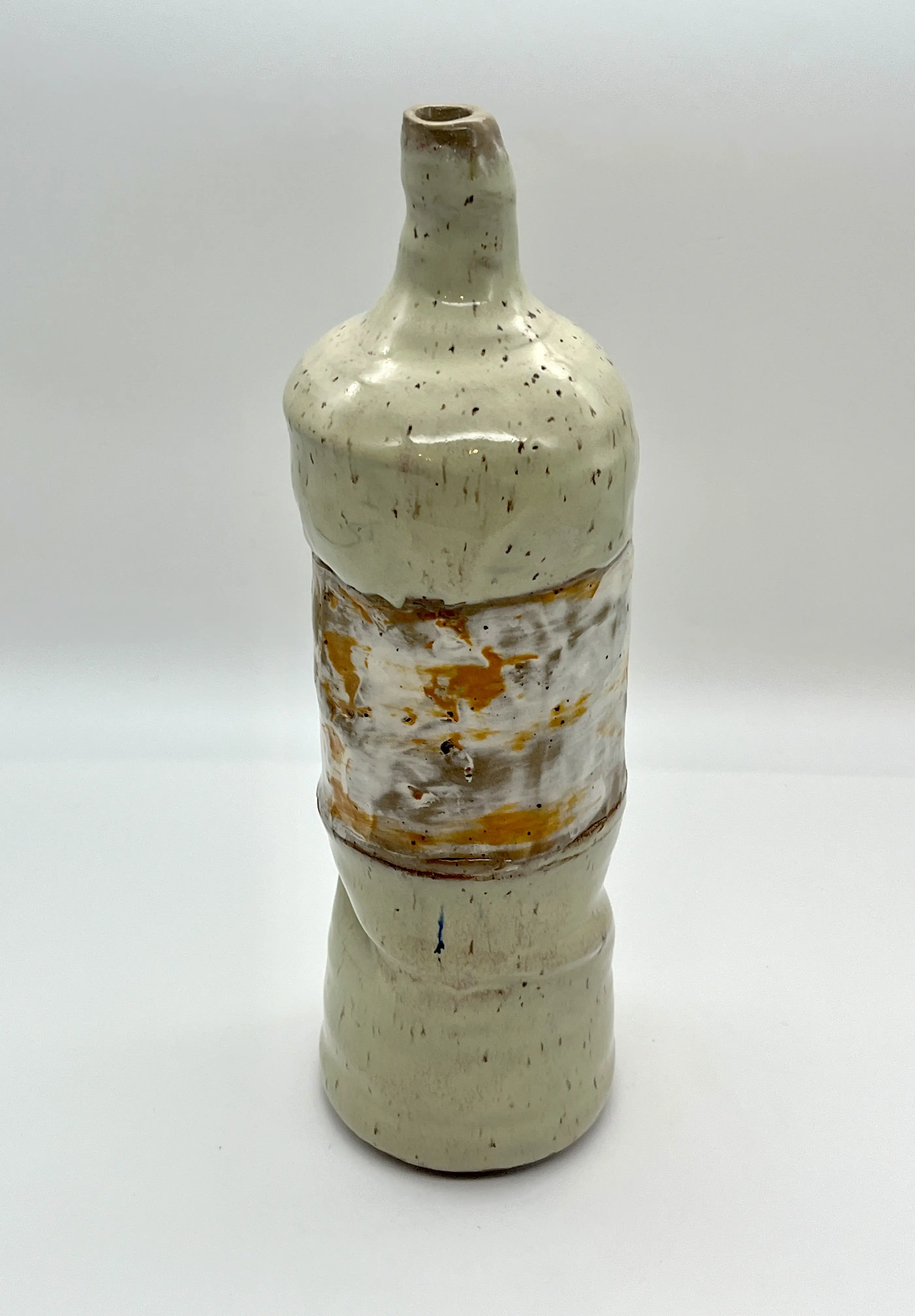 C. 1970s Tall Art Pottery Vessel 4 C. 1970s Tall Art Pottery Vessel
