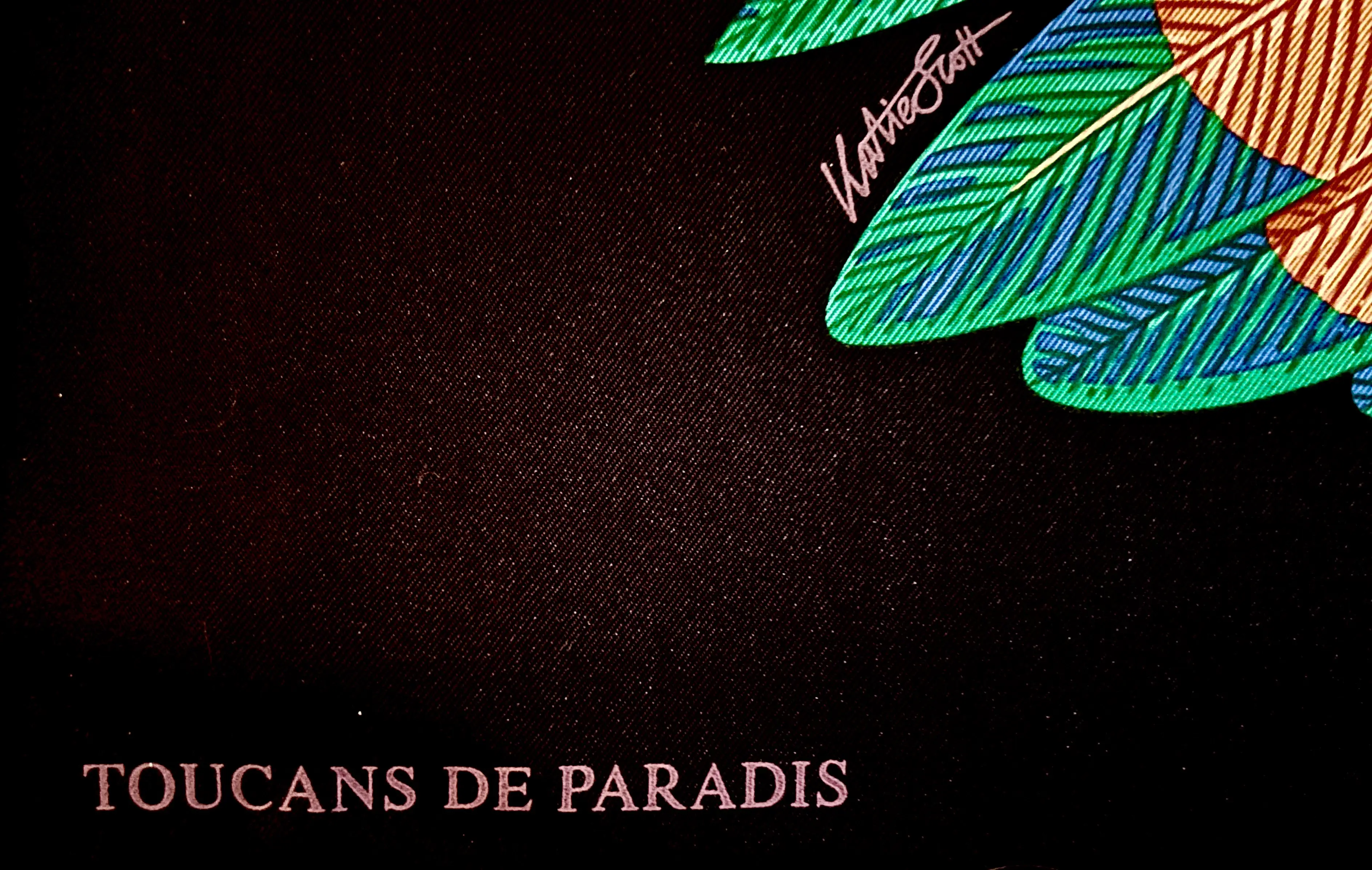 Herm¨¨s Toucans de Paradis Scarf - New 9 Herm¨¨s Toucans de Paradis Scarf - New