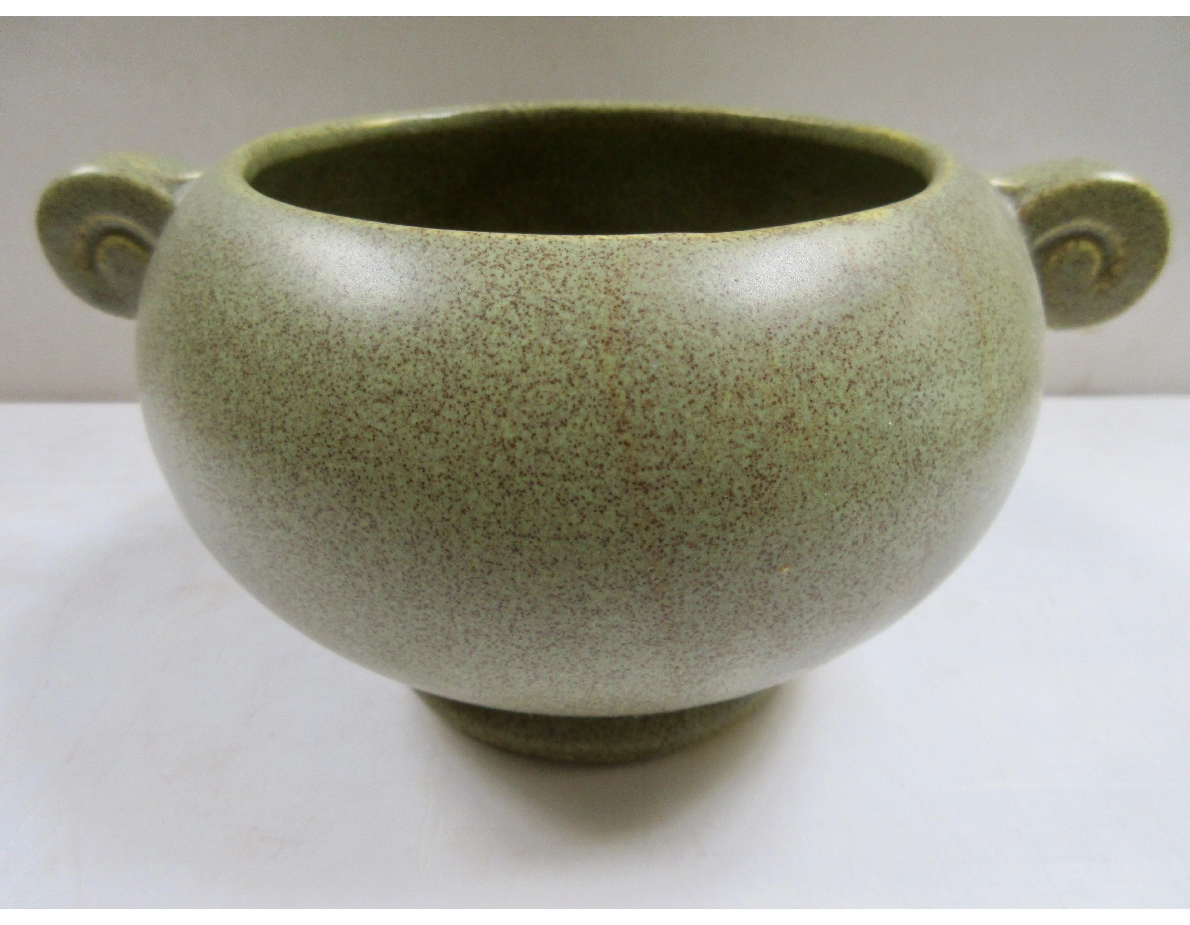 MCM McCoy American Pottery Vases S/2 4 MCM McCoy American Pottery Vases S/2