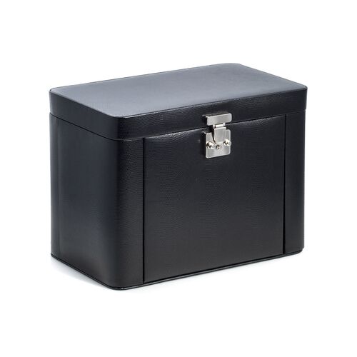 Leather Jewelry Case, Black 2 Leather Jewelry Case, Black