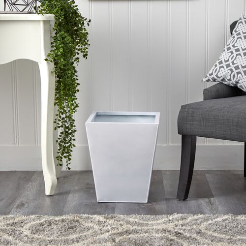 Classic Square Metal Planter 2 Classic Square Metal Planter