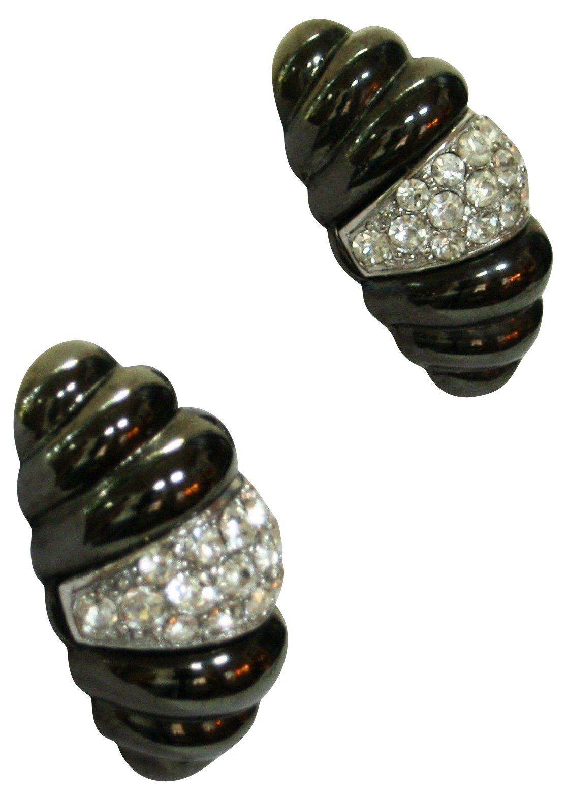 Givenchy Crystal Modernist Earrings 2 Givenchy Crystal Modernist Earrings