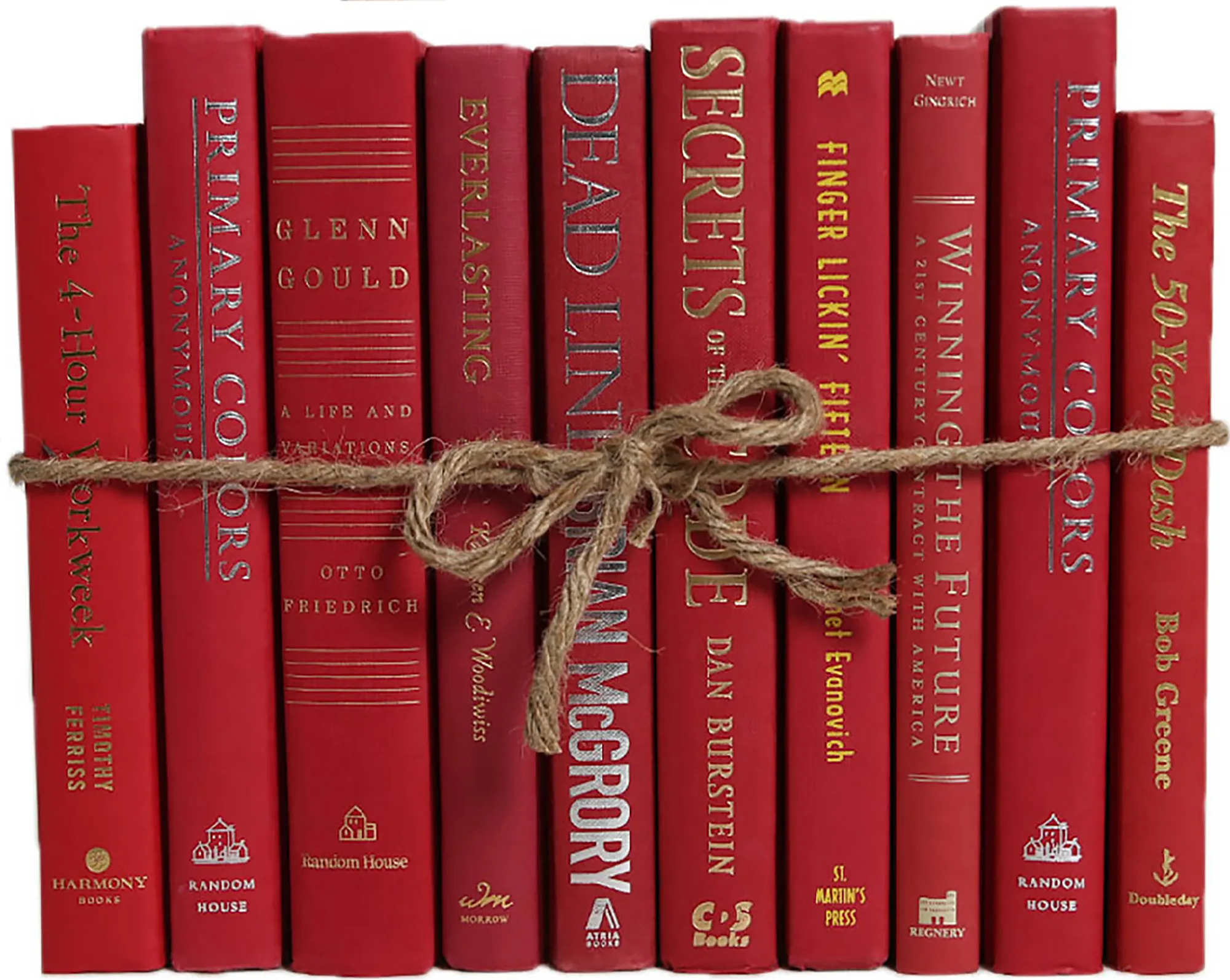 1-Foot Modern Book Bundle, Cherry 1 1-Foot Modern Book Bundle, Cherry