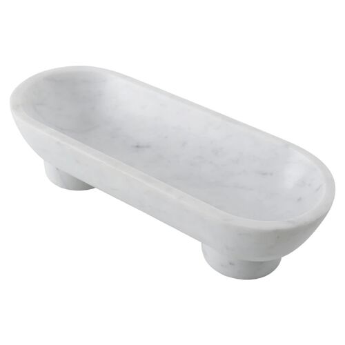 Sam Plate, Natural White 2 Sam Plate, Natural White