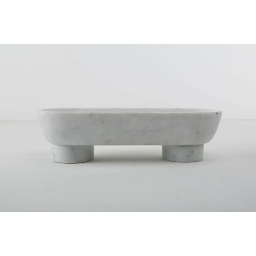 Sam Plate, Natural White 4 Sam Plate, Natural White
