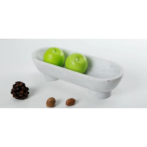 Sam Plate, Natural White 6 Sam Plate, Natural White