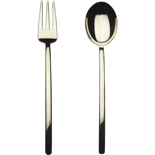 2-Pc Due Serving Set, Champagne 1 2-Pc Due Serving Set, Champagne