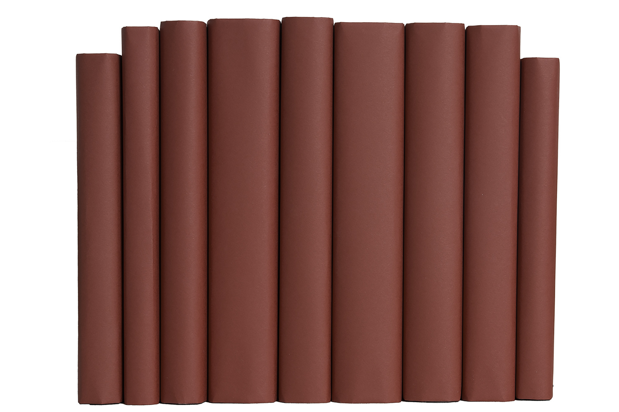 1-Foot Paper Wrapped Decorative Book Bundle, Cherry 2 1-Foot Paper Wrapped Decorative Book Bundle, Cherry