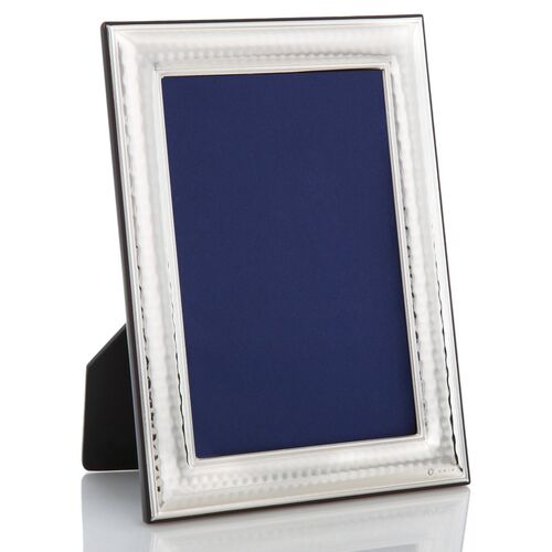Sterling Hammered Point Frame, 5x7 1 Sterling Hammered Point Frame, 5x7