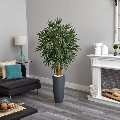 78" Faux Bamboo Tree 3 78" Faux Bamboo Tree