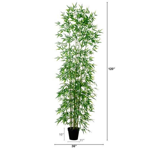 10ft. Artificial Green Bamboo Tree 2 10ft. Artificial Green Bamboo Tree