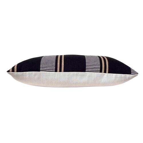 Robertson 14x24 Lumbar Pillow, Charcoal Crypton 2 Robertson 14x24 Lumbar Pillow, Charcoal Crypton