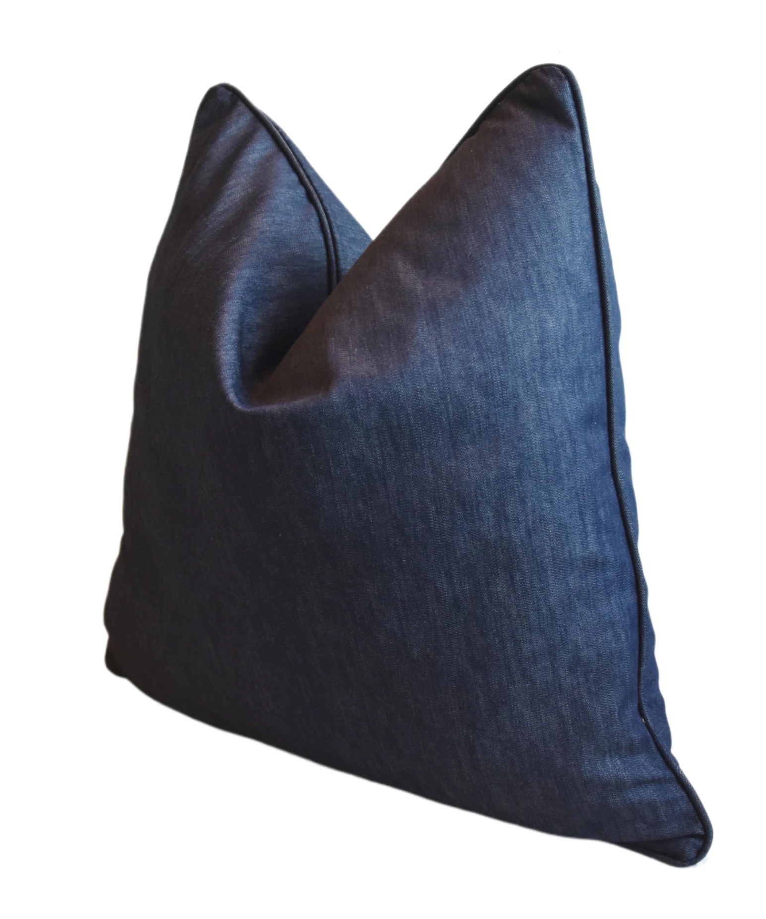 Blue Denim Cotton Fabric Pillow 3 Blue Denim Cotton Fabric Pillow
