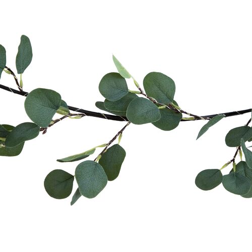 6.5ft. Lighted Artificial Eucalyptus Garland 4 6.5ft. Lighted Artificial Eucalyptus Garland