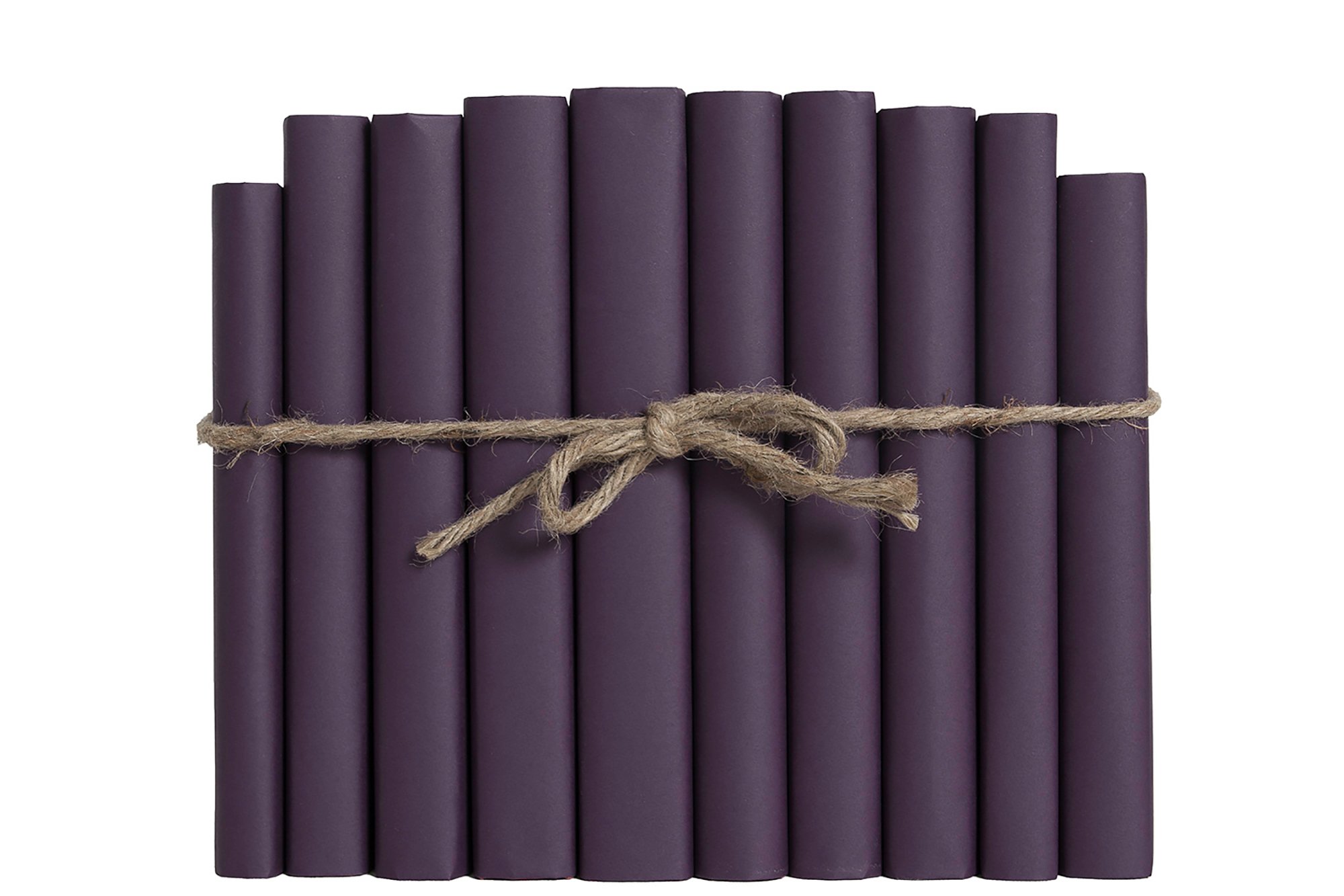 Decorative Paper Wrapped Book Bundle, Violet 1 Decorative Paper Wrapped Book Bundle, Violet