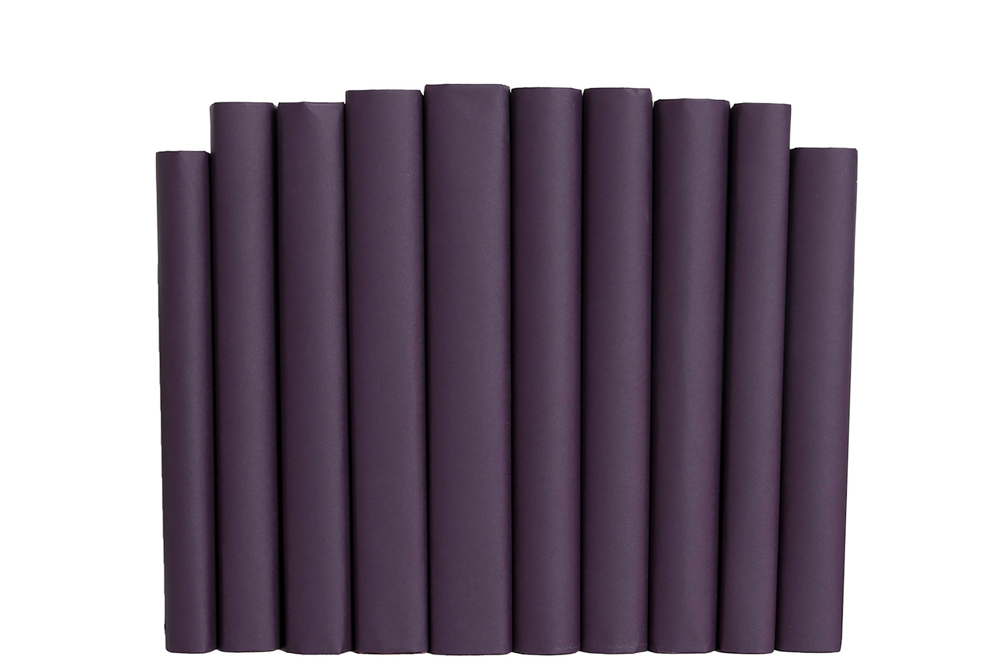 Decorative Paper Wrapped Book Bundle, Violet 2 Decorative Paper Wrapped Book Bundle, Violet