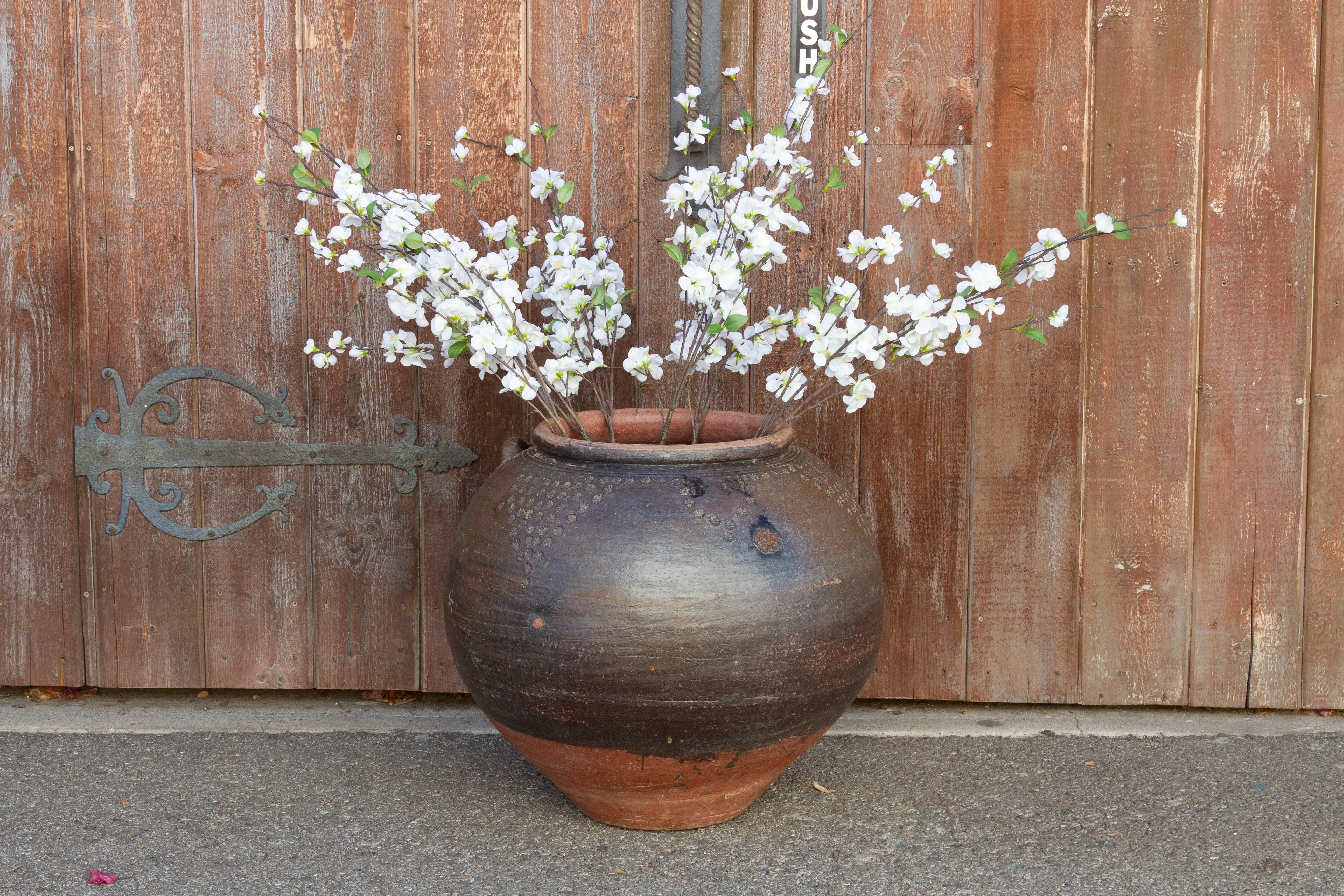 Antique Southern Indian Martaban Jar 2 Antique Southern Indian Martaban Jar