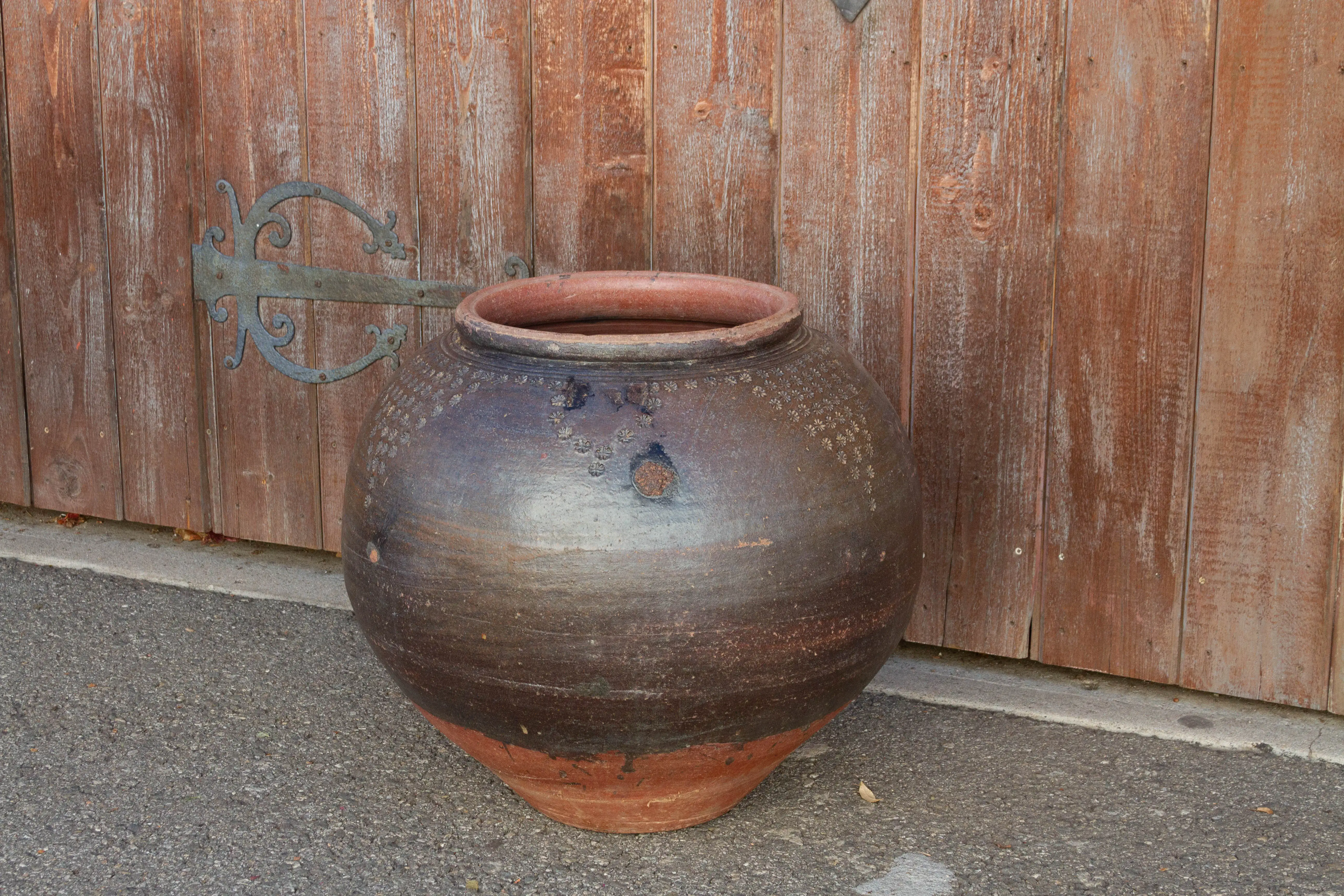 Antique Southern Indian Martaban Jar 3 Antique Southern Indian Martaban Jar