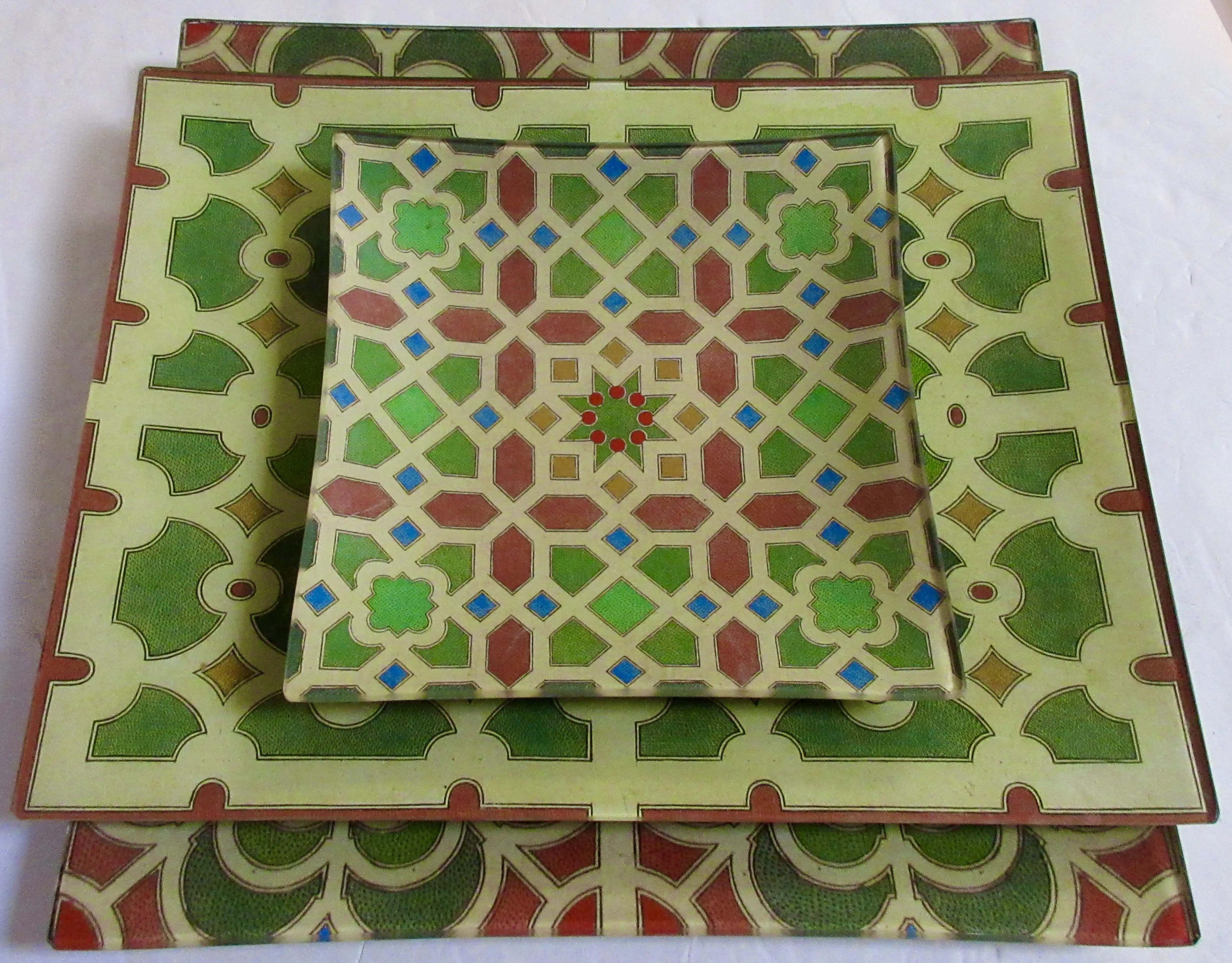 Italian Garden Tray Collection S/3 5 Italian Garden Tray Collection S/3